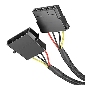 KabelDirekt – 60cm 4-stifts Molex-förlängningskabel