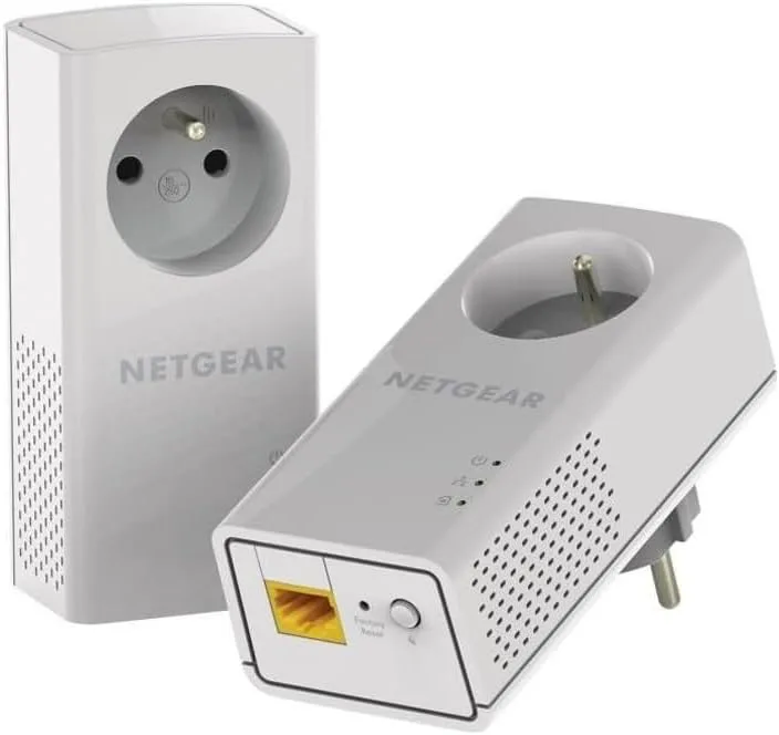 Netgear PLP1000-100FRS-adaptrar – vit CPL 1000 Mbps