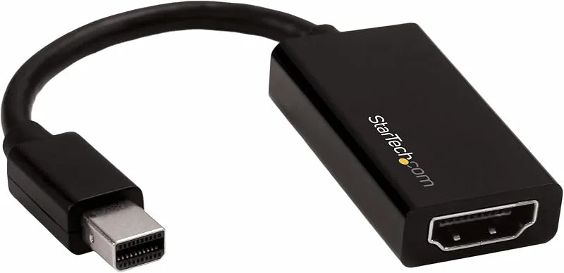 StarTech.com Mini DisplayPort till HDMI-adapter – aktiv mDP 1.4 till HDMI 2.0 videoomvandlare – 4K 60Hz – Mini DP eller Thunderbolt 1/2 Mac/PC till HD