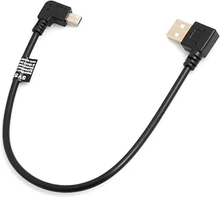 CY USB Mini-kabel 90° höger vinklad