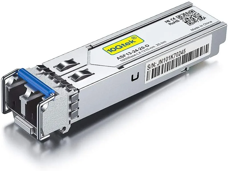 HP-ProCurve J4859A/ J4859B/ J4859C/ J4859D Compatible 1G SFP LC LX Singlemode Transceiver
