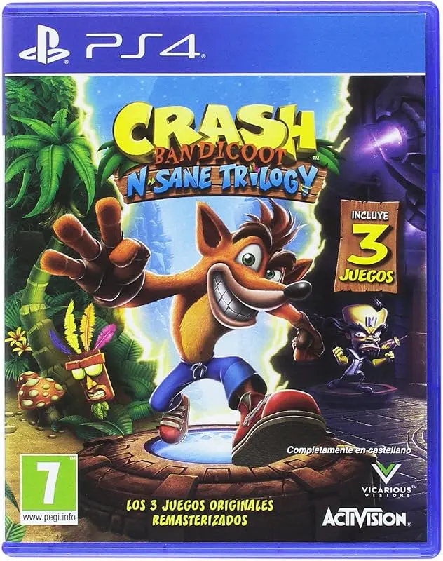 Crash Bandicoot N. Sane Trilogi PS4
