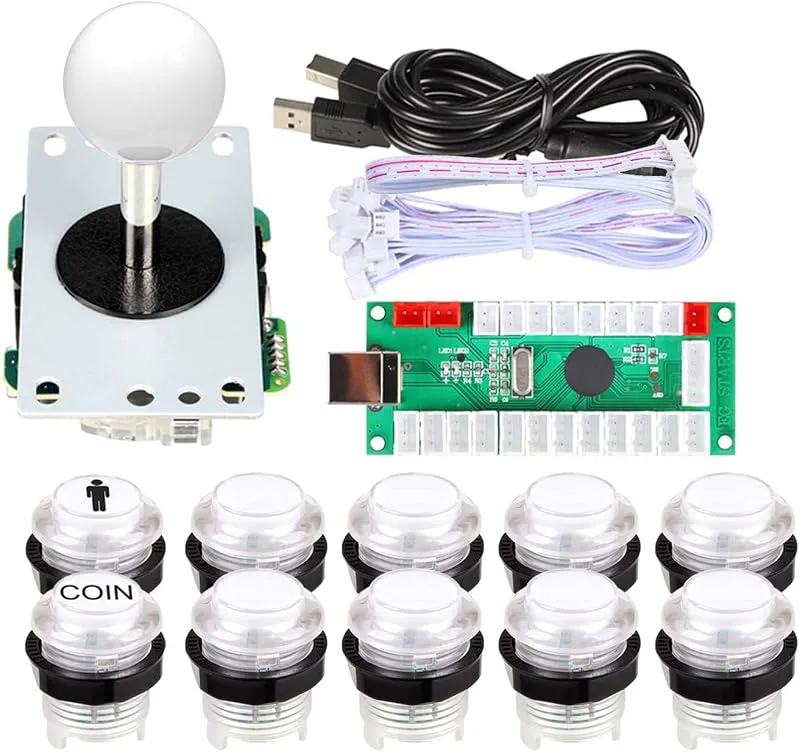 EG STARTS 1 spelare USB LED-kodare till PC-spel