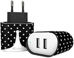 i-Paint 341002 inomhus svart, vit laddare för mobilenheter