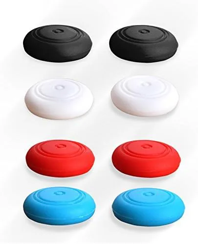 GGZone 4 Pairs Silicone Thumb Grip Stick