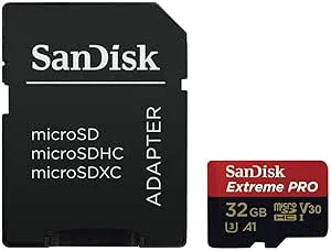 SanDisk MicroSDHC Extreme Pro 32GB 100MB/s A1 C10 V30 UHS-I