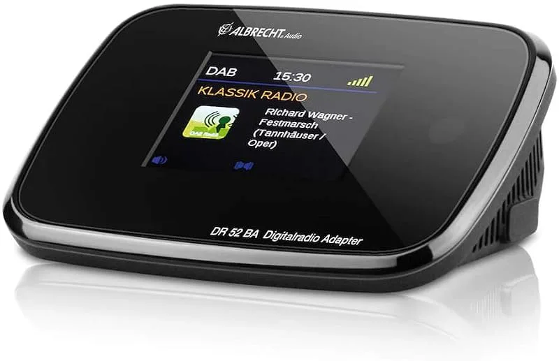 Albrecht DR52BA adapter med Bluetooth för uppgradering av HiFi-system