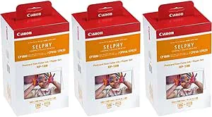 Canon Färgbläck/pappersset, kompatibel med SELPHY CP910/CP820/CP1200