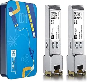 2-pack, 1000BASE-T SFP-sändtagare