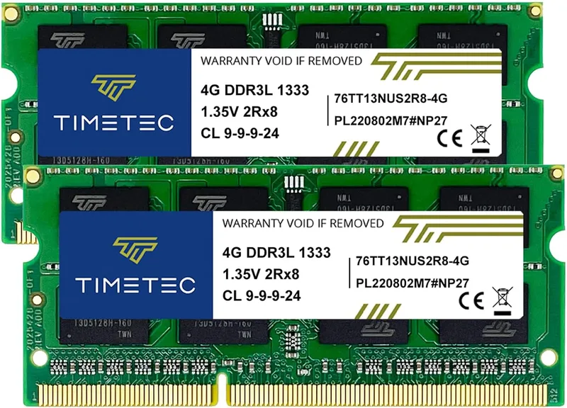 Timetec 16GB (2x8GB) DDR3 1333MHz PC3-10600