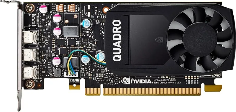 HP NVIDIA Quadro P400 grafikkort med 2 GB – grafikkort (2 GB, GDDR5, 64-bitars, 5 120 x 2 880 pixlar, PCI Express 3.0)