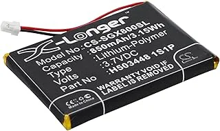 CS-SGX800SL Baterie 850mAh compatibel met [SKYGOLF] SkyCaddie Aire, SkyCaddie Aire 2, SkyCaddie Aire II, X8F vervangt H503448 1S1P