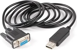 FTDI-kretsuppsättning korskabel USB seriell DB9 FT232R USB RS232 noll modem kabel PC-kontroll TV-kabel