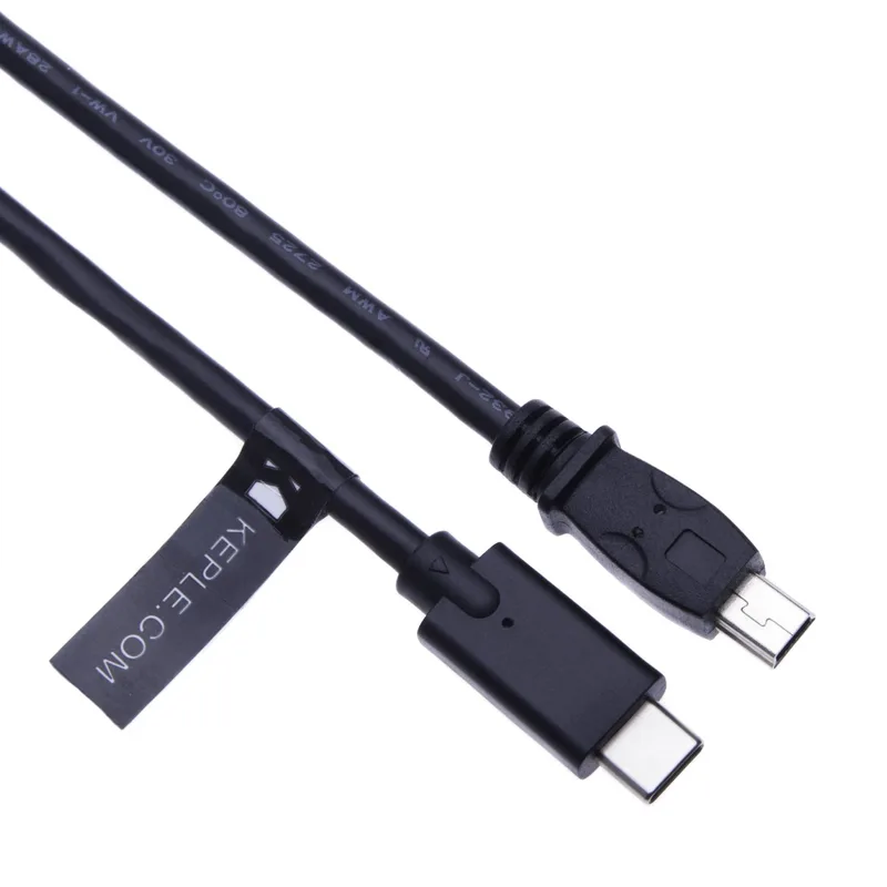 Keple typ C till mini USB-laddningskabel satnav