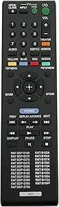 ALLIMITY Fjärrkontroll utbytd för Sony 3D Blu-ray-spelare BDP-S780 BDP-S560 BDP-S490 BDP-S480 BDP-S470 BDP-S380 BDP-S370 BDP-S300 BDP-S270 BDP-S190 DP-S18 5