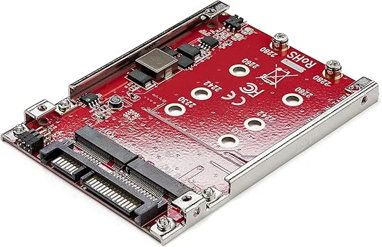 StarTech.com M.2 till SATA-adapter – dubbla spår