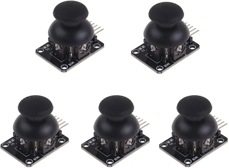 ARCELI 5 stycken PS2 joystick spelkontroll XY dubbel axel joystick breakout-modul