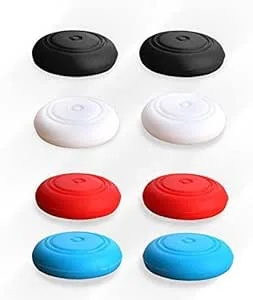 Analog styrenhet spelplatta tumspaksgrepp tumkontroller joystickskydd för switch NS-kontroll (4 par)