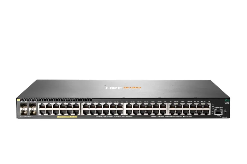HPE Aruba 2930F 48G PoE+ 4SFP+ switch