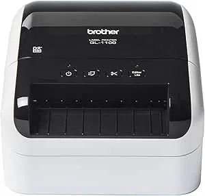 BROTHER P-Touch-tryck QL-1100 – USB spårning och identifiering svart
