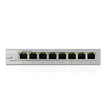 Zyxel 8-Portars Web-managed Gigabit Switch med livstidsgaranti [GS1200-8]