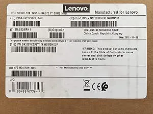 Lenovo 00WG696 900 GB 2,5 tum 12 GBps SAS