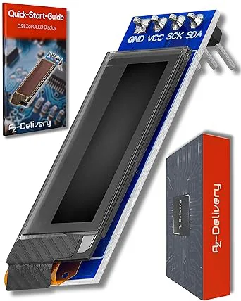 AZDelivery 0,91 tum OLED 128 x 32 pixlar