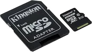 Kingston SDCS/256 GB MicroSD Canvas Select
