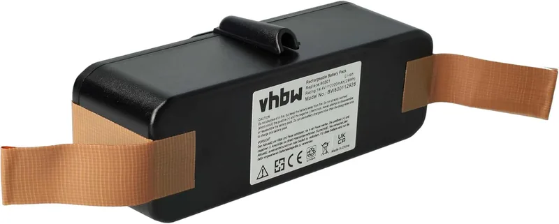vhbw batteri ersättningsbatteri Li-Ion 2 000 mAh (14,4 V)