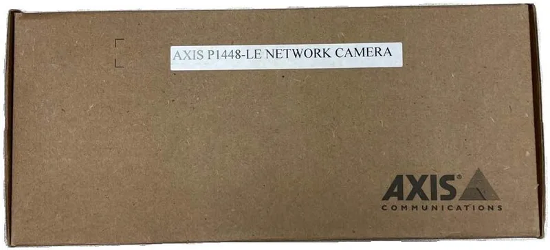 Axis P1448-LE IP-säkerhetskamera inomhus och utomhus våning svart