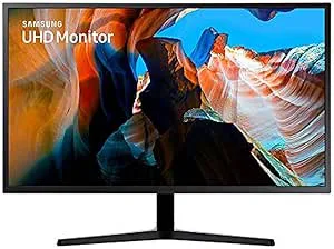 Samsung U32J590 32" 4K Ultra HD LED platt svart datorskärm U32J590, 32 tum, 32 tum, 3840 x 2160 pixlar, 4K Ultra HD, LED, 4 ms, svart