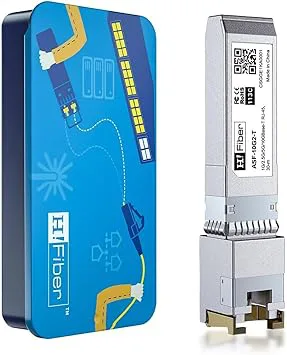 H!Fiber.com 10G SFP + RJ45 kopparsändtagare