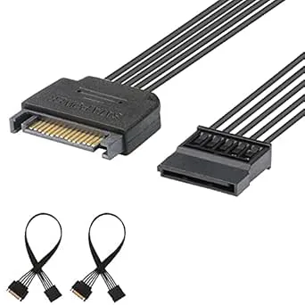 J&D 15-stifts SATA-strömförlängningskabel