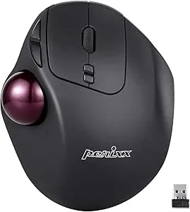 Perixx PERIMICE-717 trådlös programmerbar styrkula mus