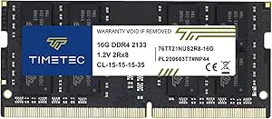 16 GB DDR4 2133 MHz PC4-17000