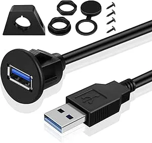 TNP USB 3.0 Flush monteringskabel