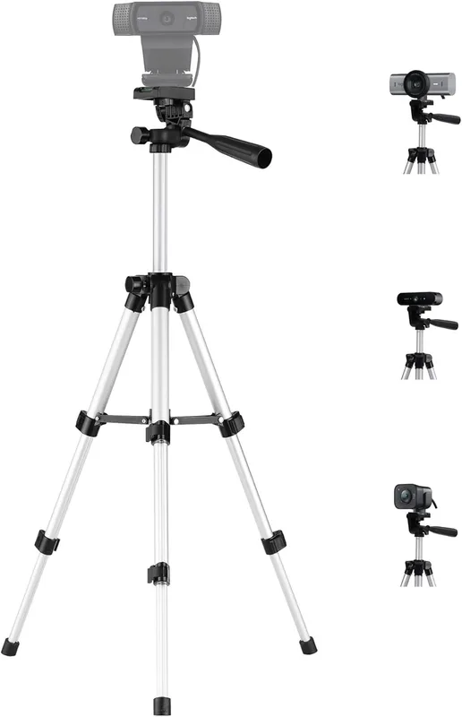 Stativ för webbkamera Logitech C920, stativ för webbkamera Logitech Brio 4K, C925e C922x, C922, C930e, C930 C920, C615–6
