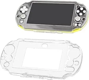 OSTENT Skyddande klar kristall hårt skyddande fodral för Sony PS Vita PSV 2000 PCH-2000