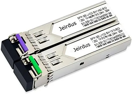 för HPE J9142B och J9143B 1.25G SFP-modul BIDI WDM-sändare