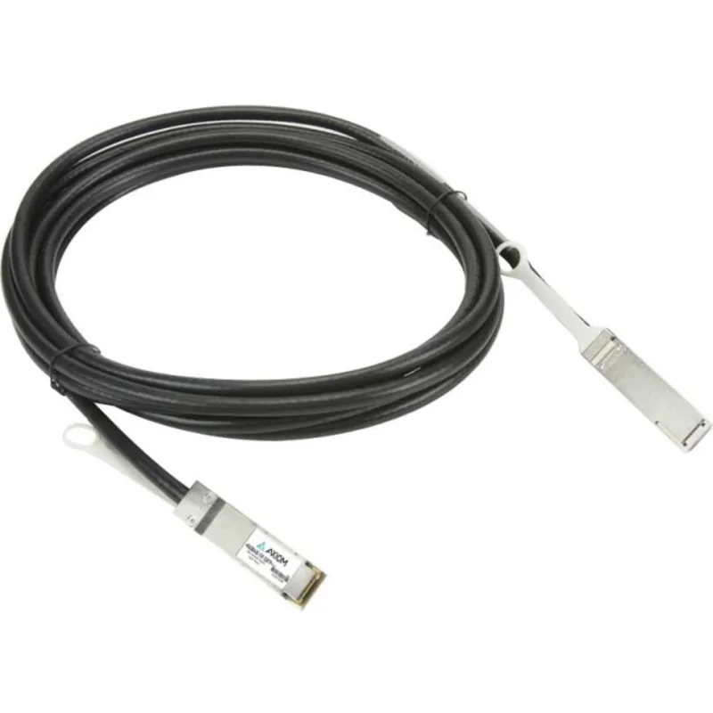 Axiom Memory – JH697A-AX Twinaxial nätverkskabel – Twinaxial för nätverksenhet – 5 GB/s – 1,0 m – 1 x QSFP+ hannätverk – 1 x QSFP+ hannätverk – svart