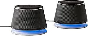 Amazon Basics Stereo 2.0-Högtalare för PC Eller Barbar