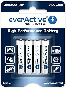 Alkaliska batterier everActive Pro Alkaline LR03 AAA