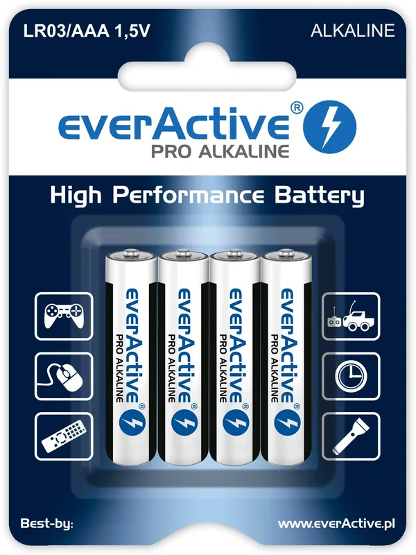 everActive AAA batterier 4-pack
