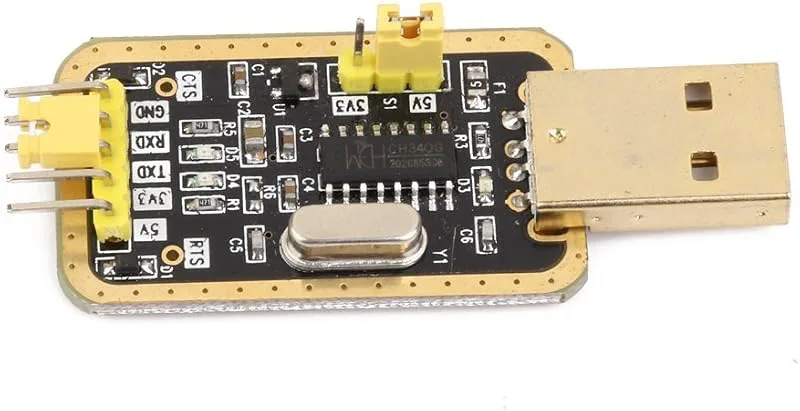 DollaTek 3,3 V/5 V USB till TTL-omvandlare CH340G UART seriell adaptermodul