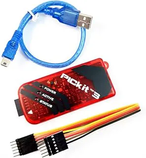 DollaTek PICKIT3 PIC Kit3 Simulator PICKit 3 programmerare emluator USB-kabel duffeltråd