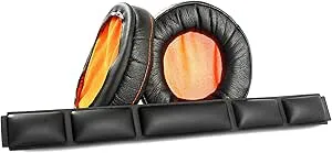 SOULWIT utbytesöronkuddar för SteelSeries Siberia 800 (X800, P800), Siberia 840, SteelSeries H Gaming Headset