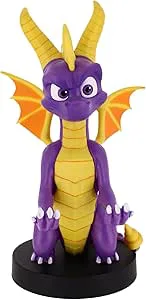 Cable Guys - Spyro The Dragon Gaming Accessories Holder & Phone Holder for Most Controller (Xbox, Play Station, Nintendo Switch) & Phone