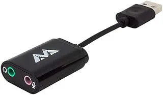 AntLion extern stereo USB till 3,5 mm hörlur/mikrofon ljudkort