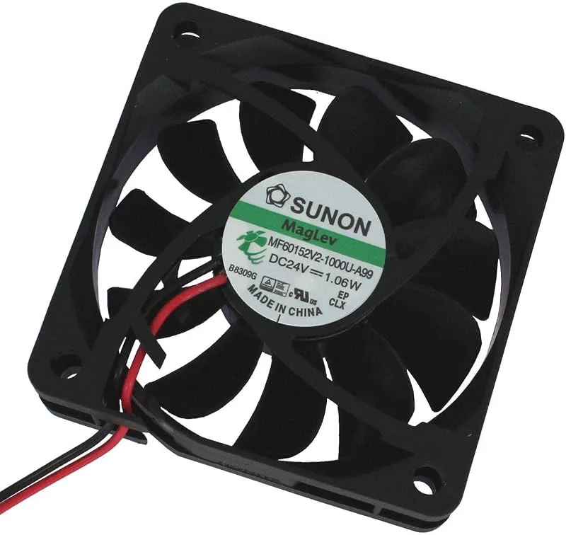 SUNON 24 V 0,96 W 60 x 60 x 15 mm 38,7 m³/h 29,2 dBA; Sunon MF60152V21000UA99