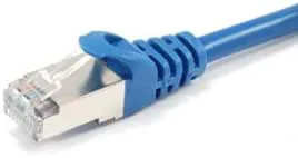 Equip patchkabel RJ45 Cat6A S/FTP (S-STP) PIMF 0,5 m blå